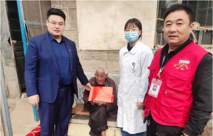 愛在重陽節(jié)，慰問暖人心